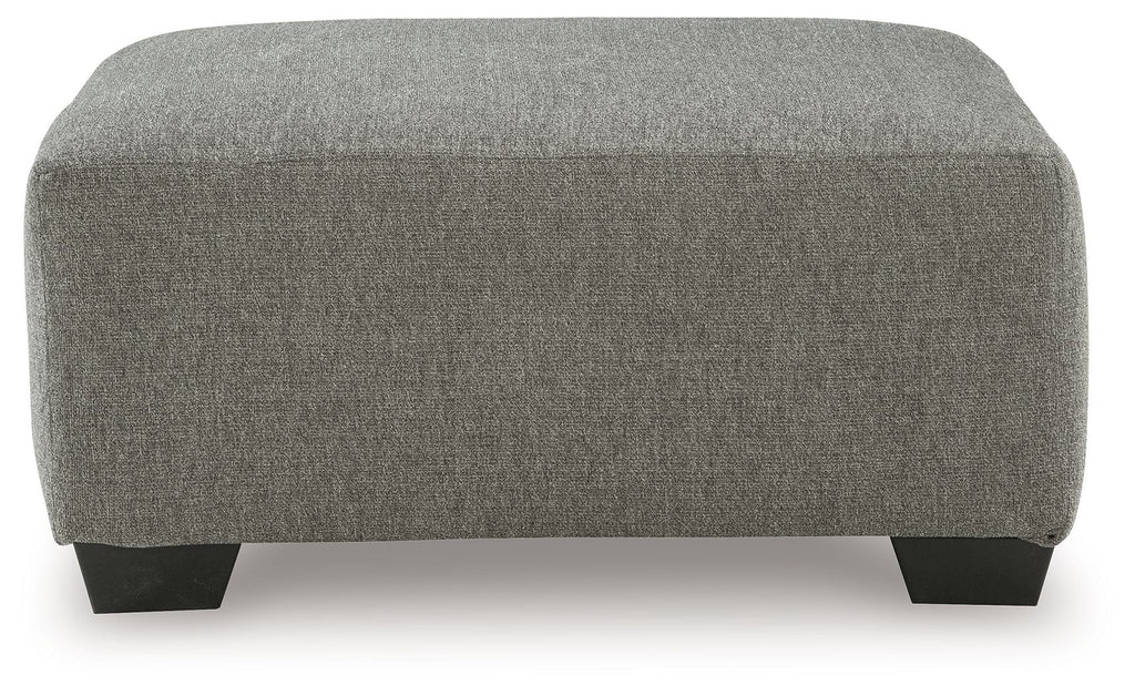 Clarington - Oversized Accent Ottoman - Greystone