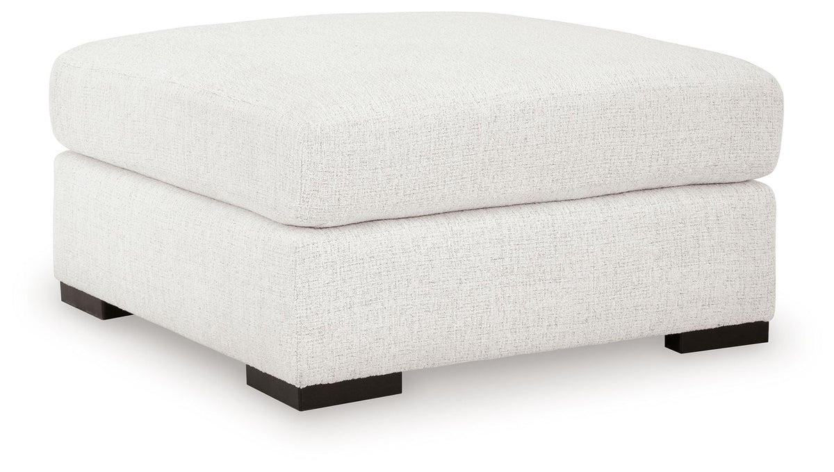 Misty-Lakes - Oversized Accent Ottoman - Chalk