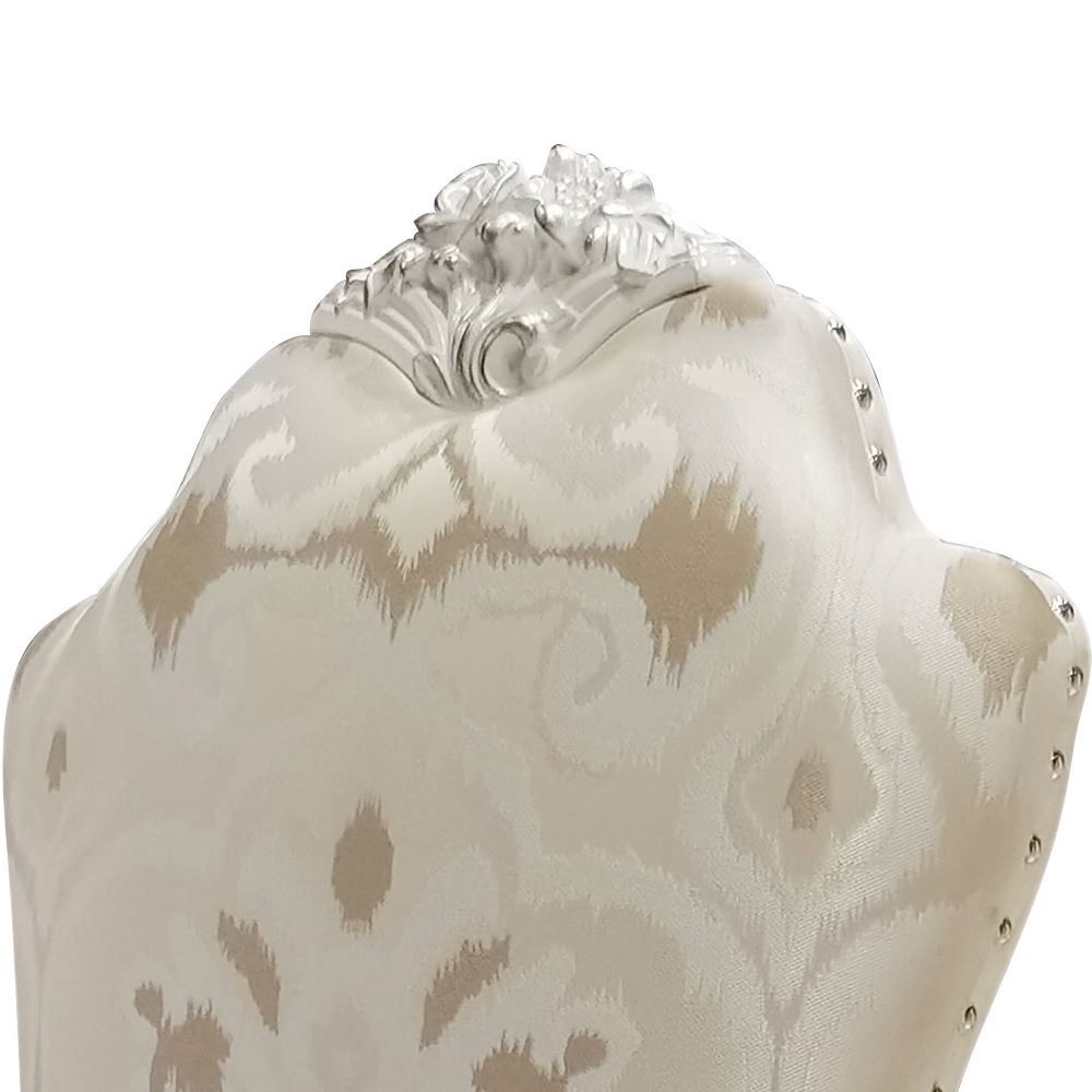 Dresden - Side Chair (Set of 2) - Fabric & Bone White