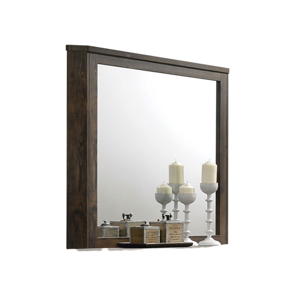 Elettra - Mirror - Rustic Walnut