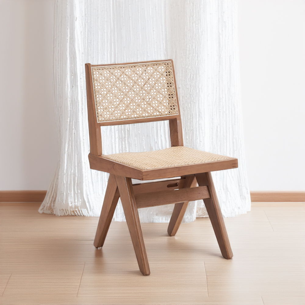 Velentina - Side Chair (Set of 2) - Rattan & Natural