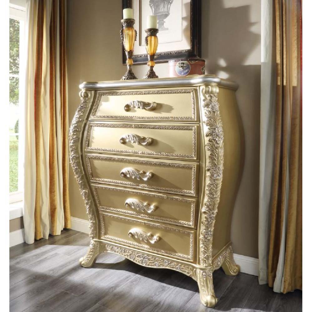 Cabriole - Chest - Gold