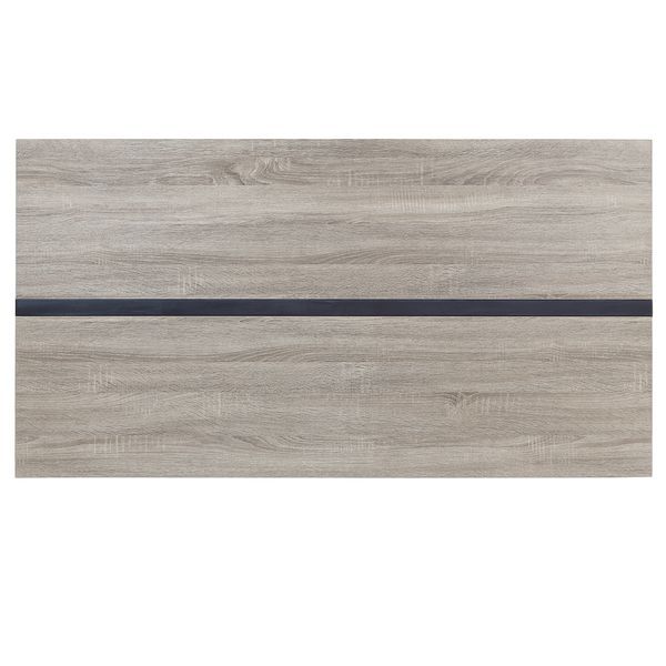 Patwin - Dining Table - Gray Oak & Black