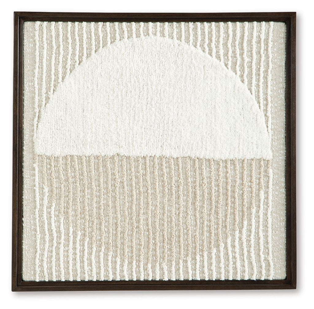 Bachard - Wall Decor - Tan / White