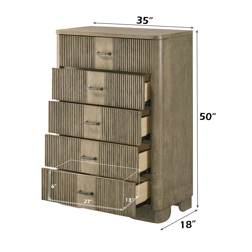 Lakkari - Chest - Antique Oak
