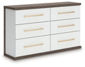 Kendanport - Six Drawer Dresser