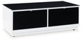 Gardoni - Rectangular Cocktail Table - White / Black