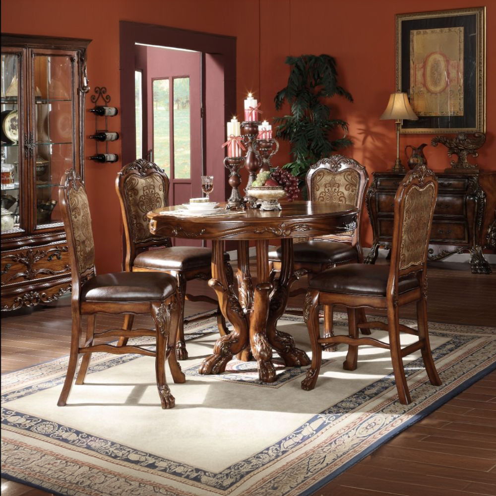 Dresden - Counter Height Table - Cherry Oak