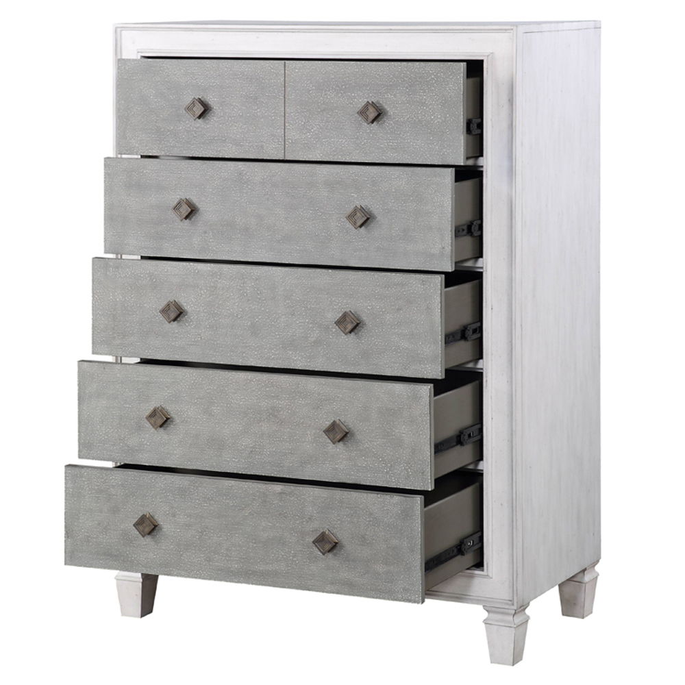 Katia - Chest - Rustic Gray & Weathered White