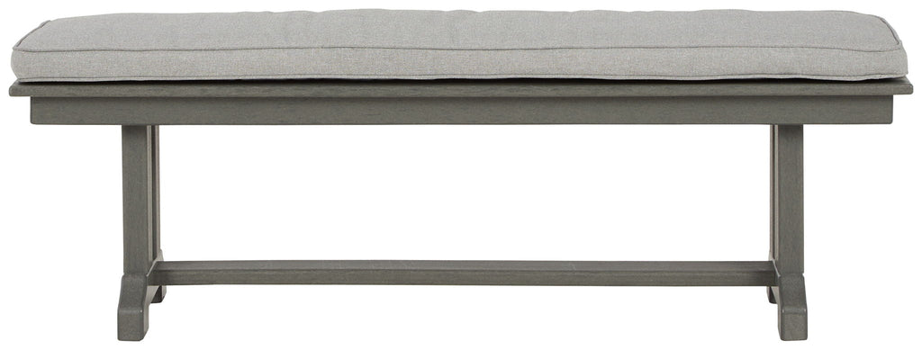 Visola - Bench with Cushion - Gray