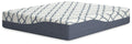 14 Inch Chime Elite 2.0 - California King Mattress - White / Blue