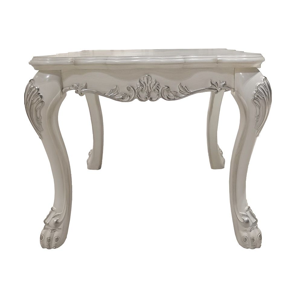 Dresden - End Table - Bone White