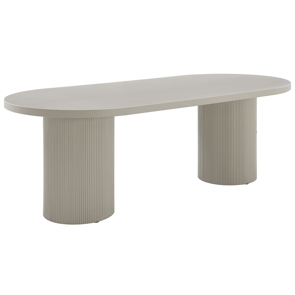 Laela - Dining Table - White