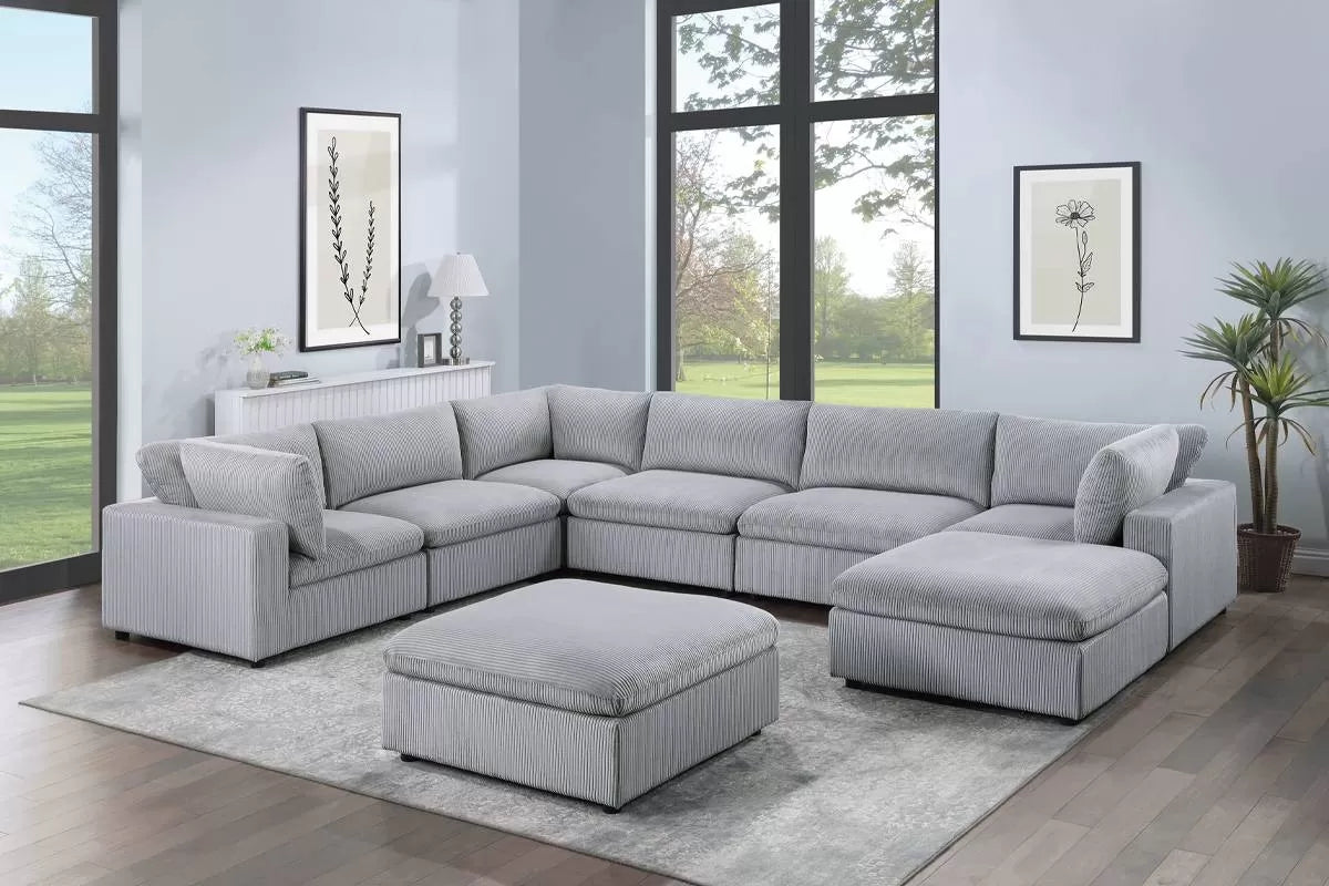 8-Piece Modular Set – Gray (168)