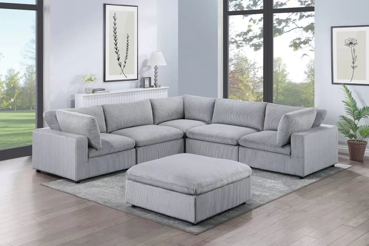 6-Piece Modular Set – Gray (170)