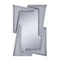 Noralie - 47" Accent Mirror - Mirrored & Faux Diamonds
