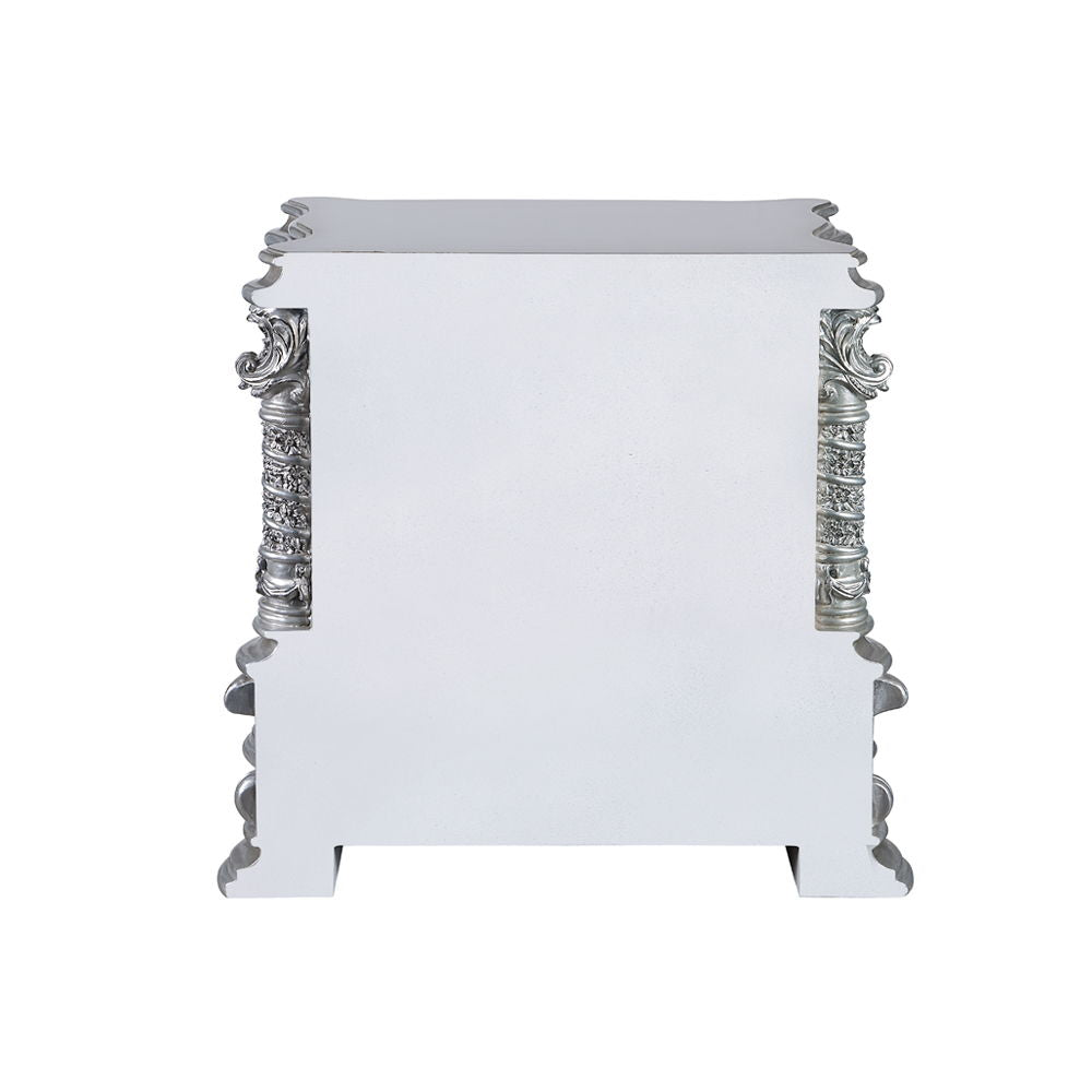Valkyrie - Nightstand - Antique Platinum