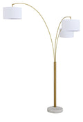 Valo - Metal Arc Lamp - Gold Finish