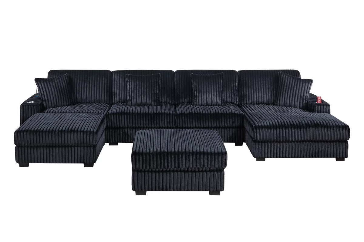 6-Piece Modular Set – Black (193)