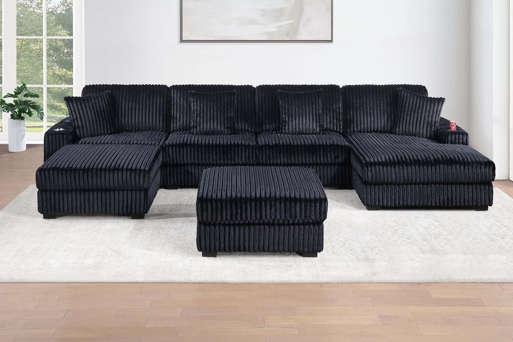 6-Piece Modular Set – Black (193)