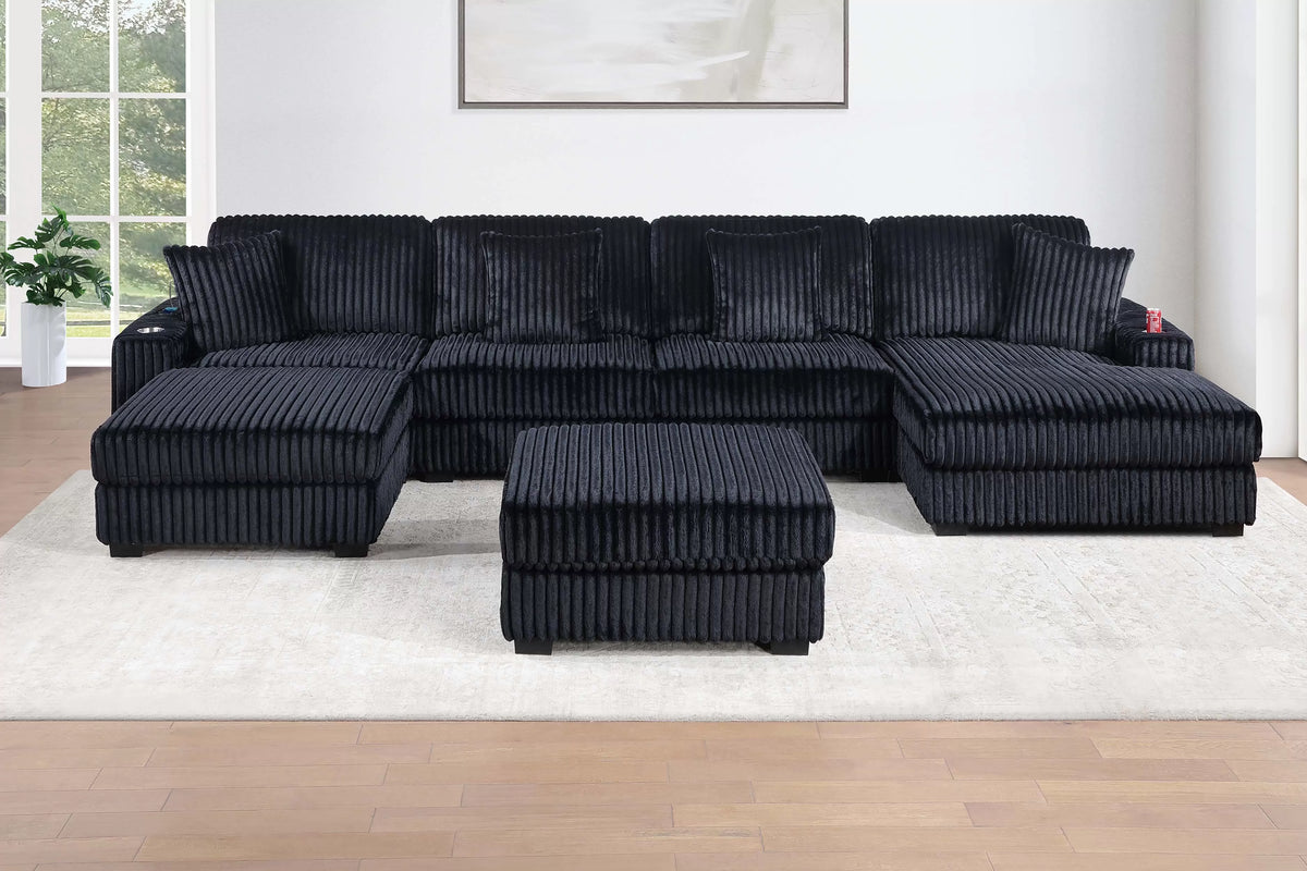 6-Piece Modular Set – Black (193)