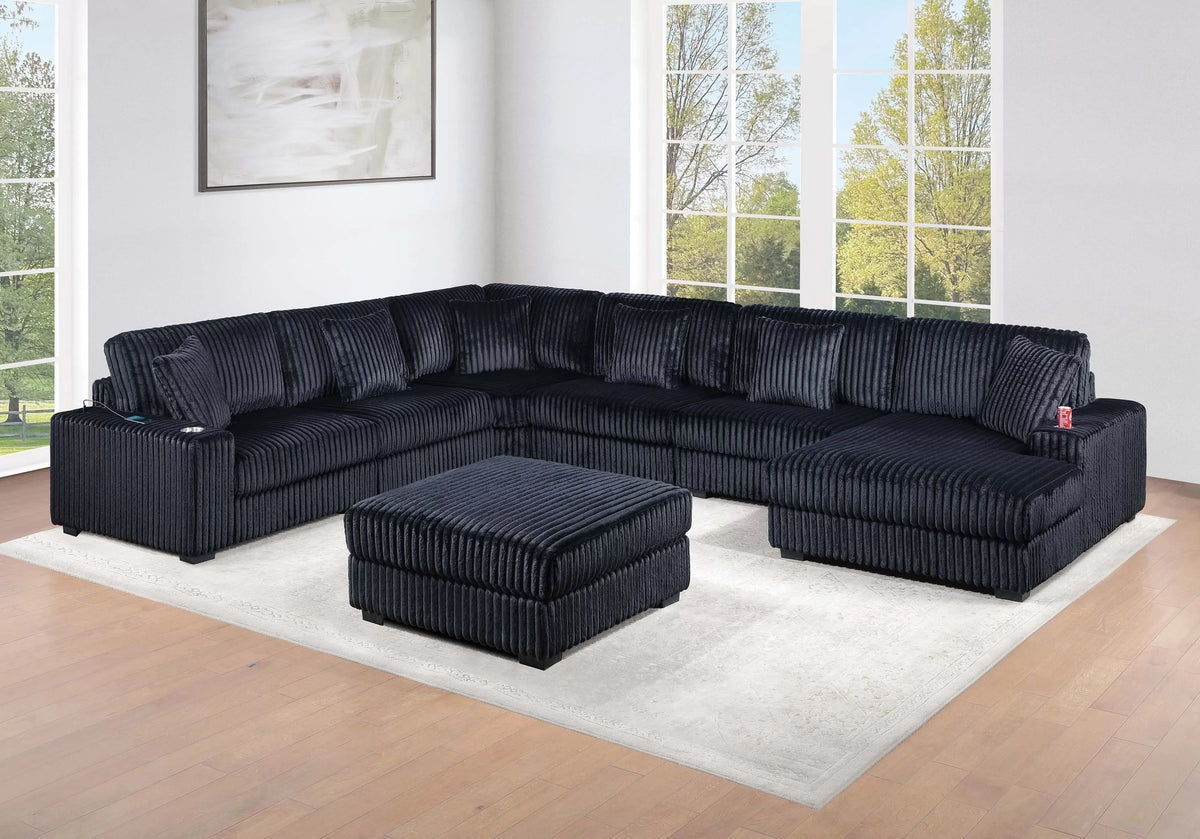 7-Piece Modular Set – Black (194)