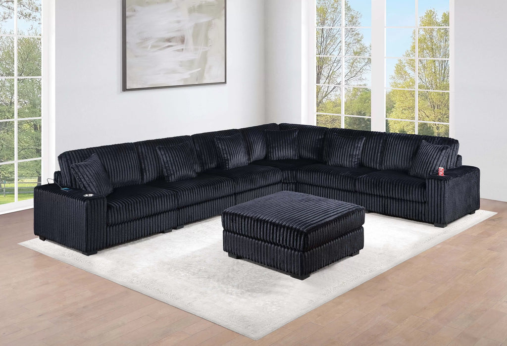 7-Piece Modular Set – Black (195)