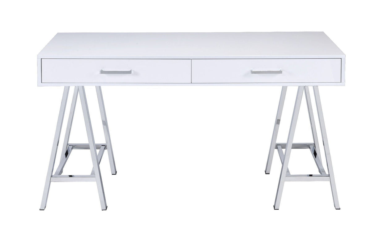 Coleen - Writing Desk With USB