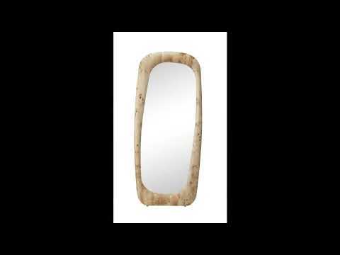 Dara - Floor Mirror - Black