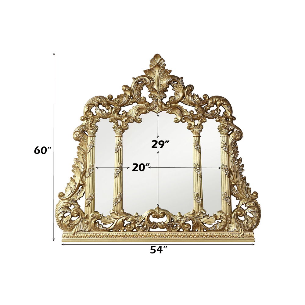 Cabriole - Mirror - Gold