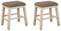 Bolanburg - Upholstered Stool (Set of 2) - Beige
