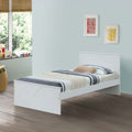 Ragna - Twin Bed - White
