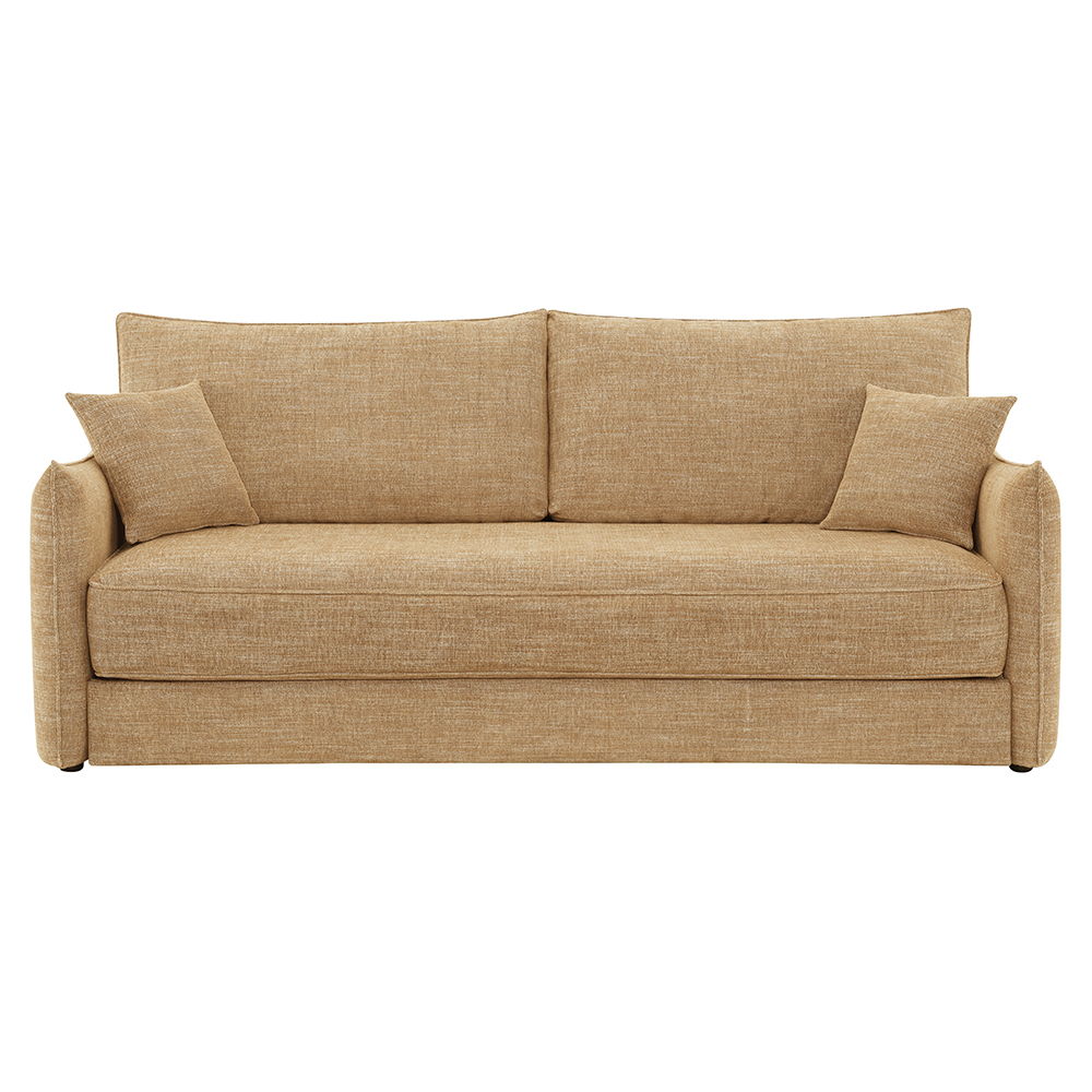 Cadie - Sofa With 2 Pillows - Mocha