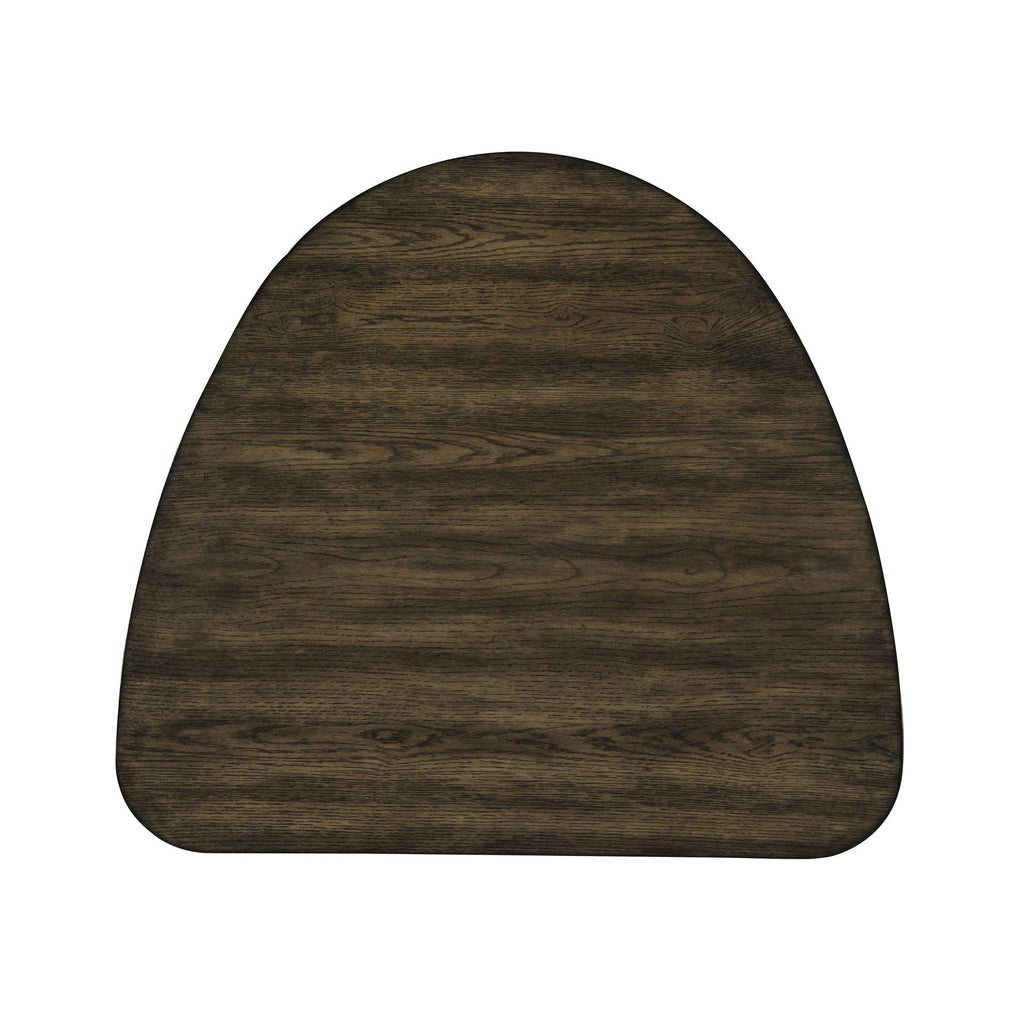Rex - Guitar Pick Corner Table - Walnut Brown