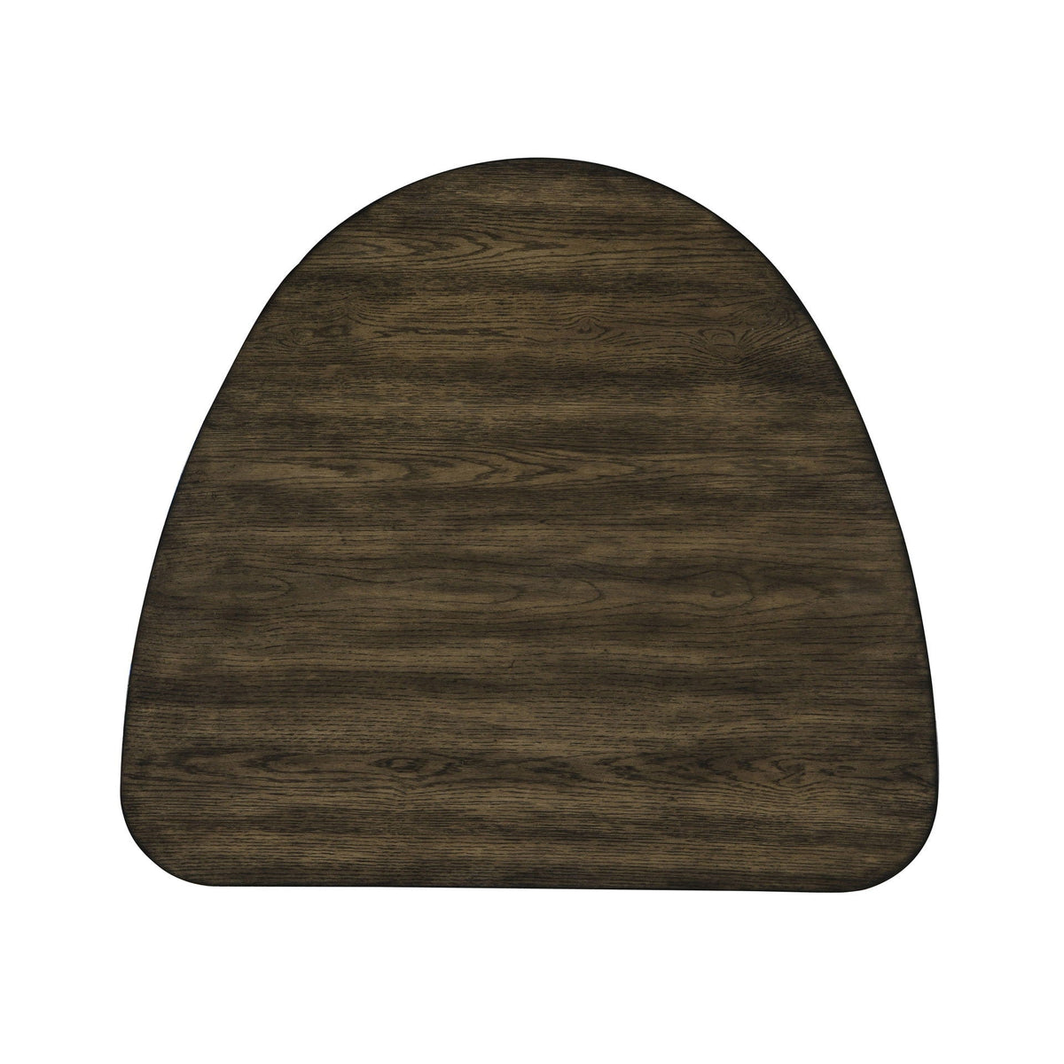 Rex - Guitar Pick Corner Table - Walnut Brown