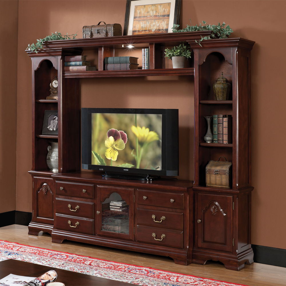 Hercules - TV Stand - Cherry