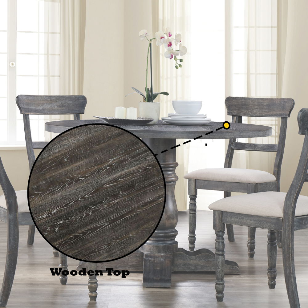 Leventis - Dining Table - Weathered Gray