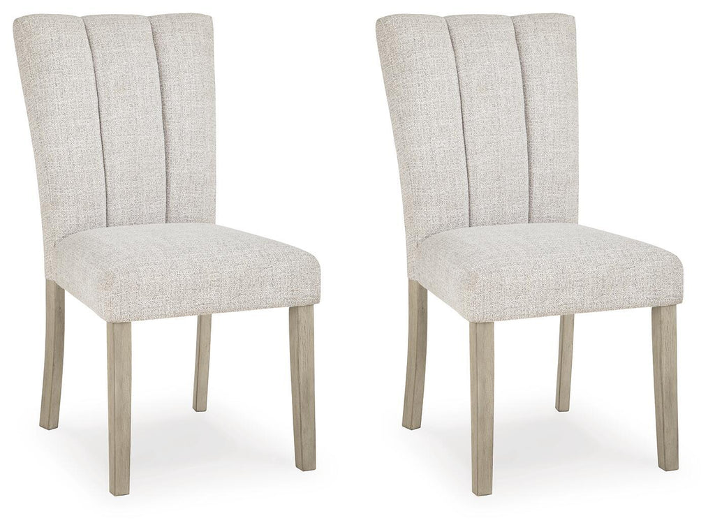 Larawyn - Dining Upholstered Side Chair (Set of 2) - Bisque
