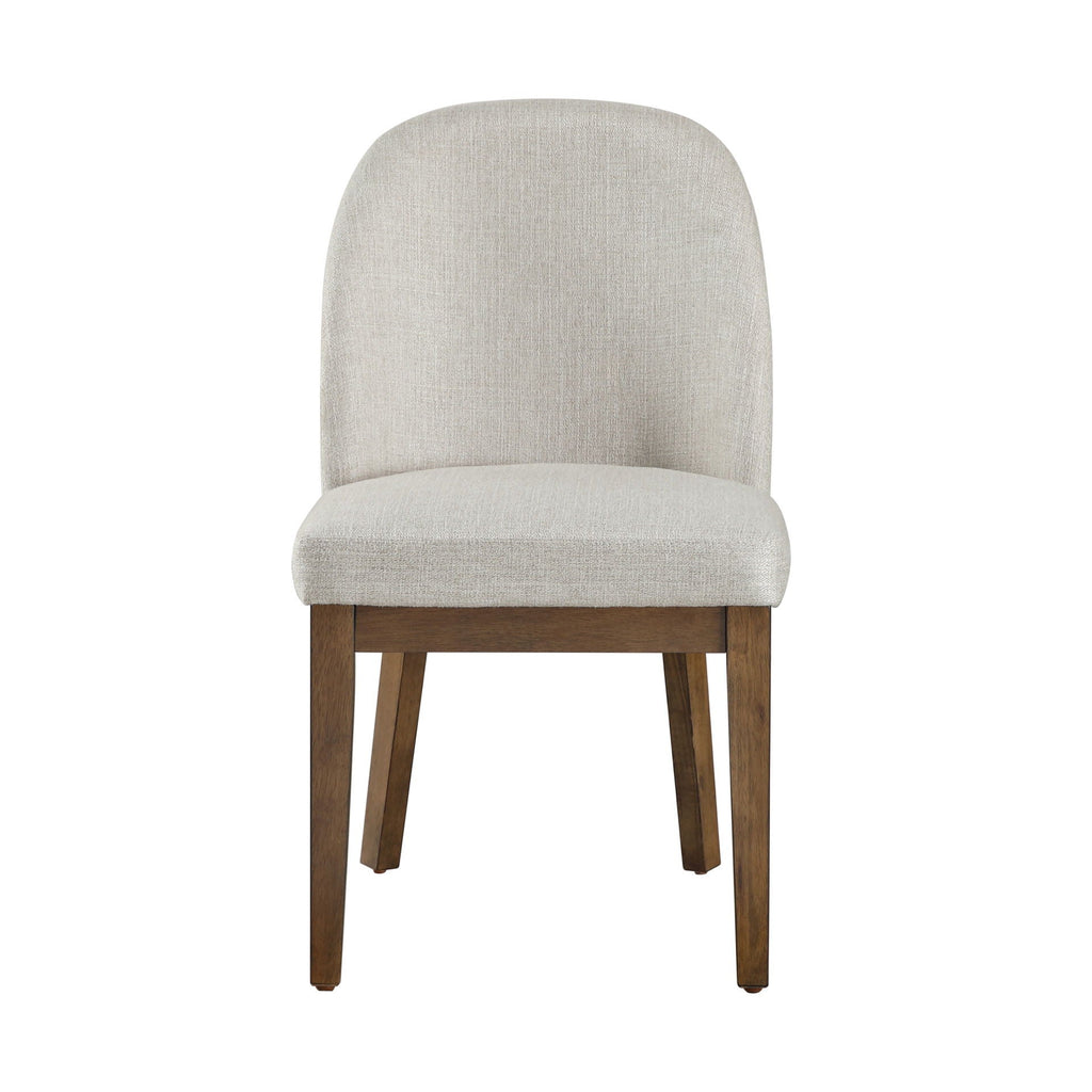 Phoenix - Dining Chair (Set of 2) - Chestnut / Light Gray