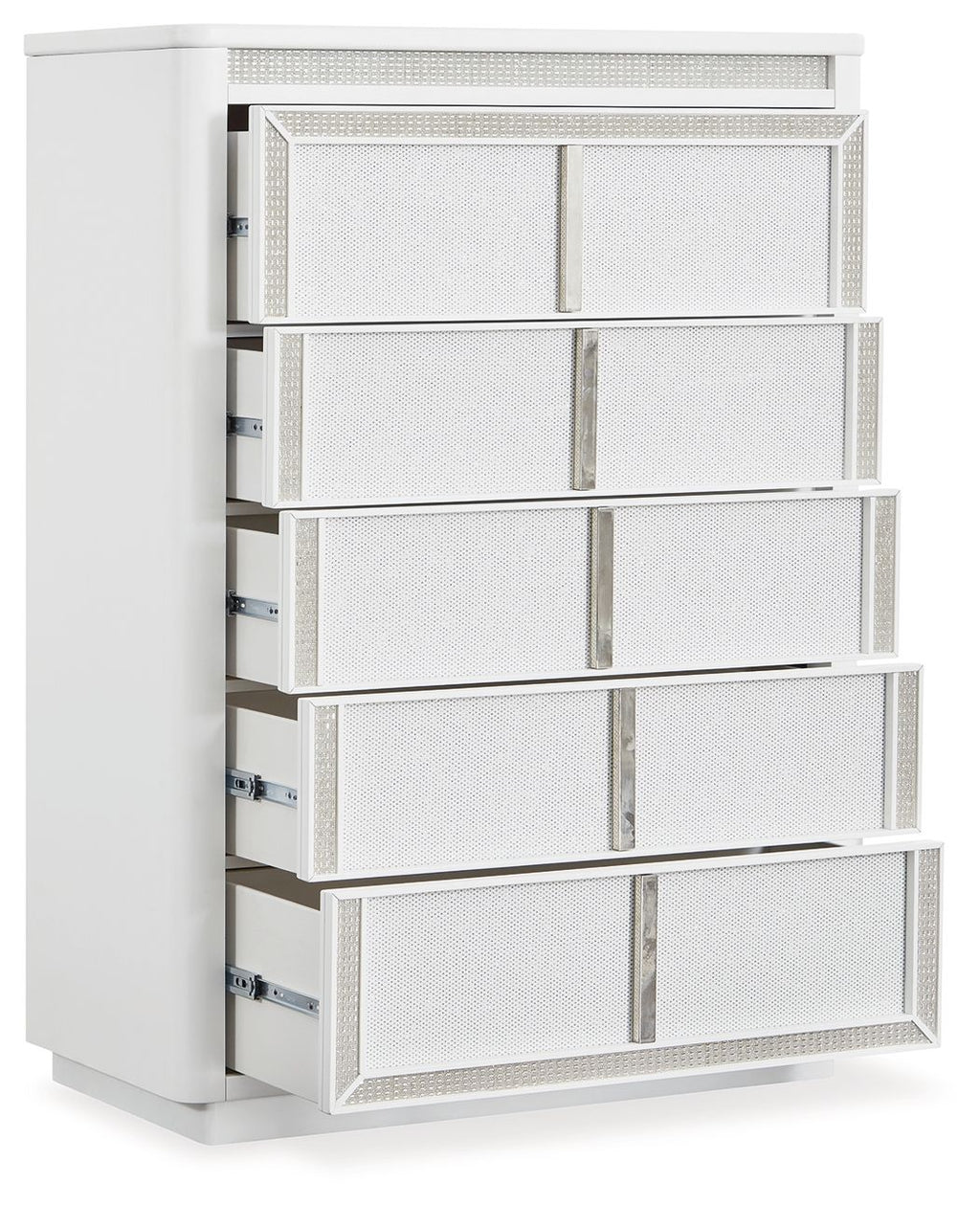 Chalanna - Five Drawer Chest - White