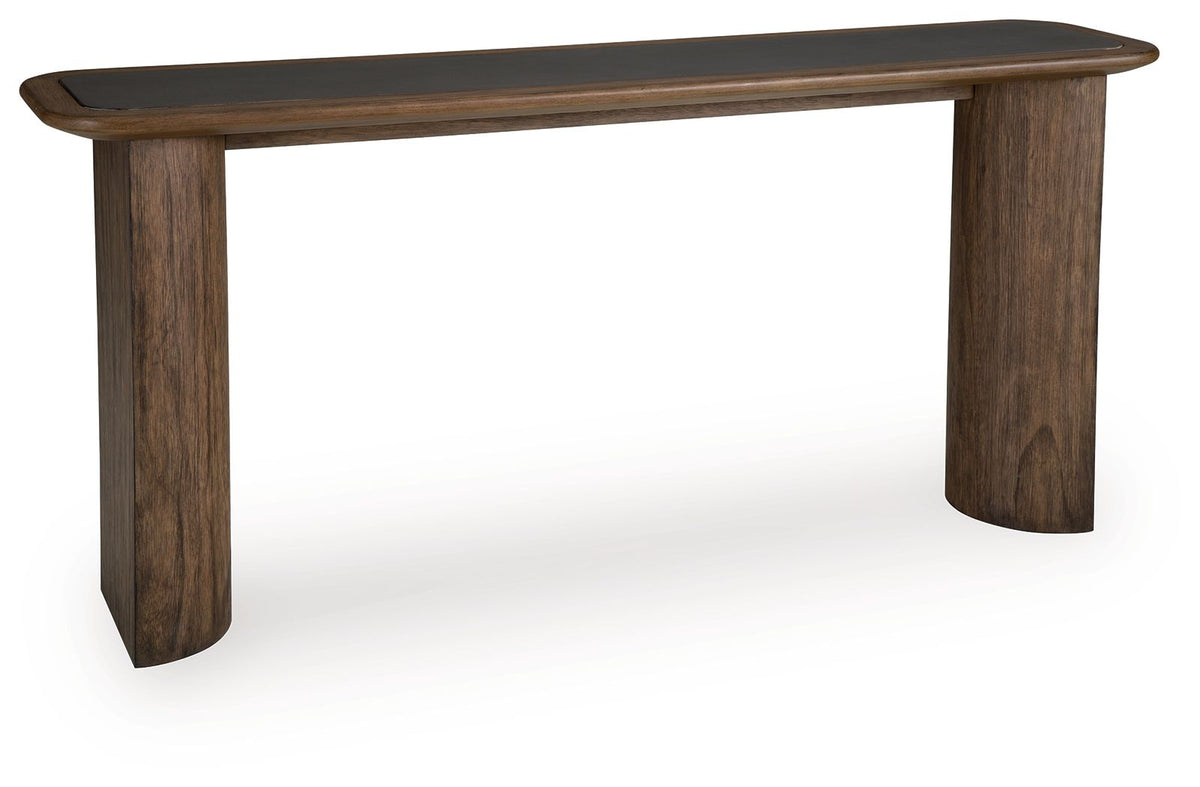 Dontayne - Sofa Table - Warm Brown