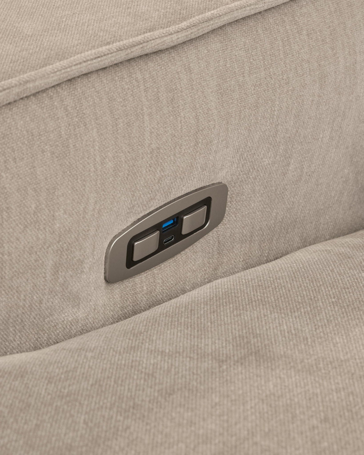 Carceri - 5-Piece Power Sectional Reclining Sofa - Cashmere