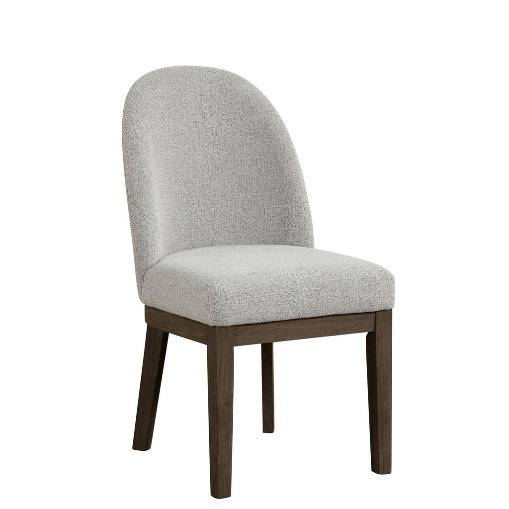 Essence - Upholstered Curved Back Chair (Set of 2)