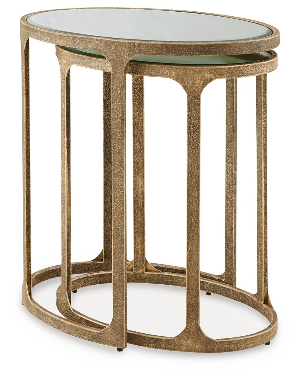 Irmaleigh - Accent Table Set (Set of 2) - Antique Black