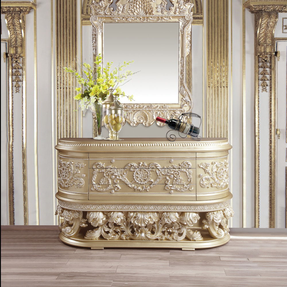 Vatican - Dresser - Champagne Silver