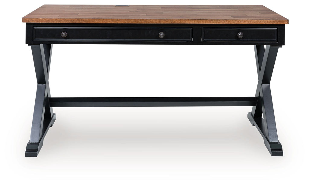 Wildenauer - Home Office Desk - Brown / Black