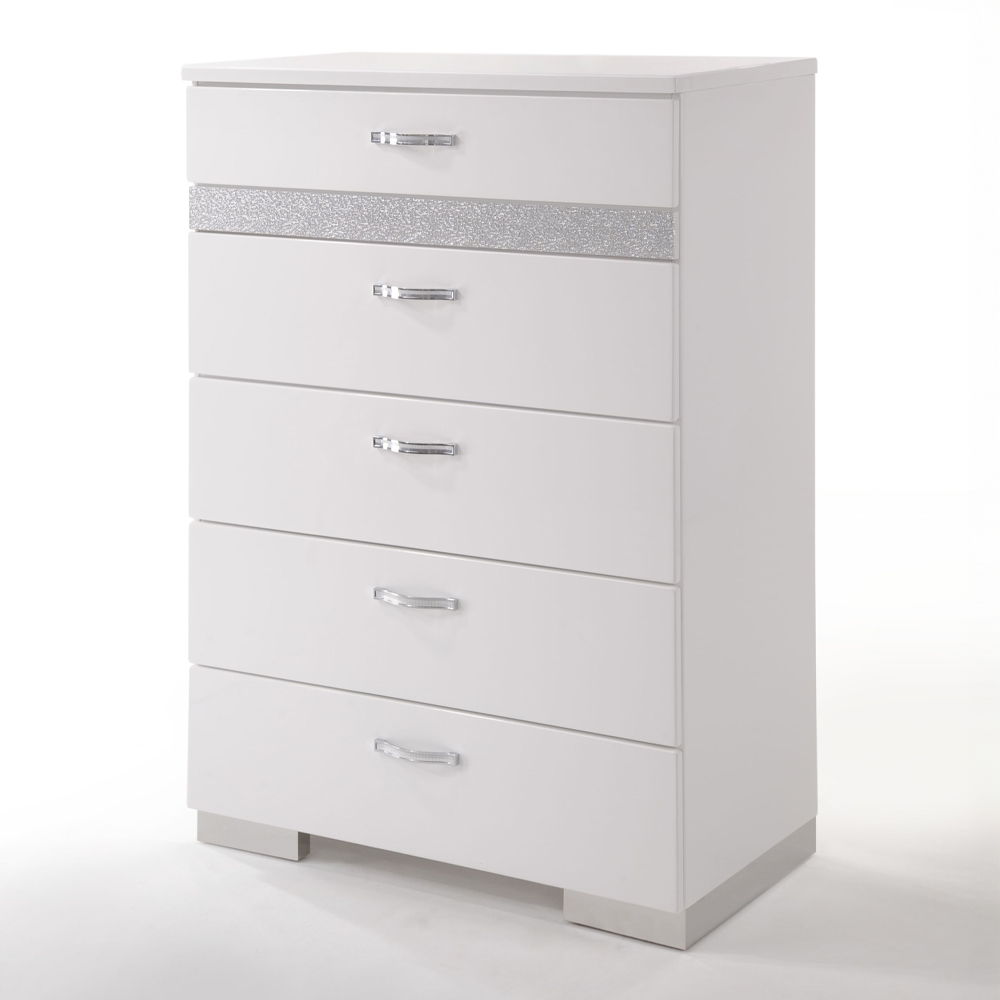 Naima II - Chest - White High Gloss