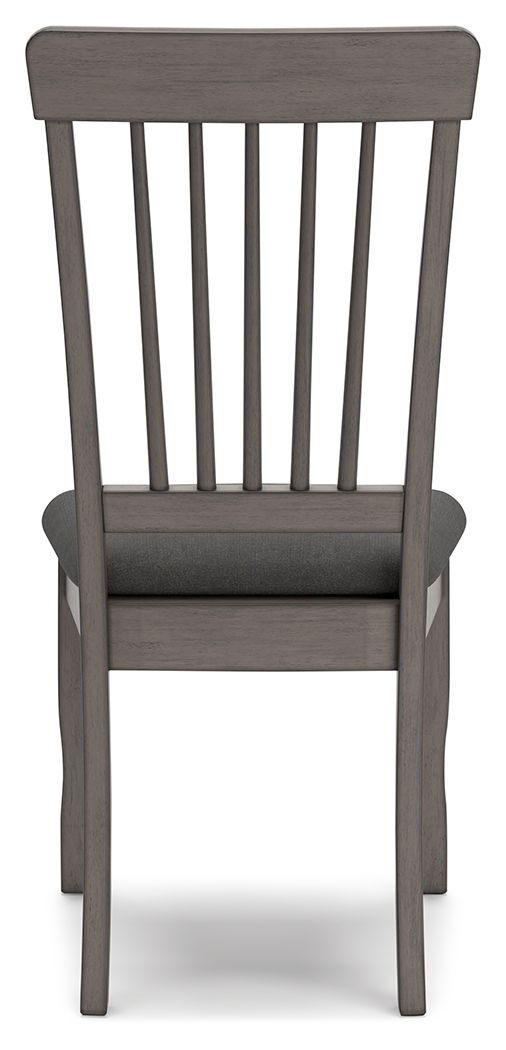 Shullden - Dining Room Side Chair (Set of 2) - Gray