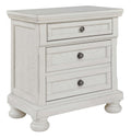 Robbinsdale - Two Drawer Night Stand - Antique White