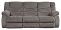 Tulen - Reclining Sofa - Gray